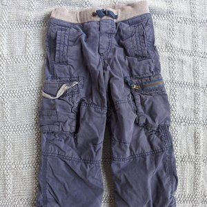 Mini Boden Lined Blue Pants